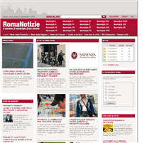 Screenshot of Roma Notizie