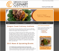Screenshot of Oregon Coast Culinary Institute