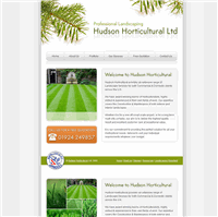 Screenshot of Hudson Horticultural