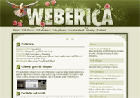 Screenshot of weberica – web dizajn